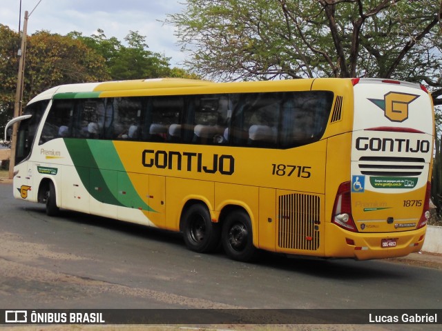 Empresa Gontijo de Transportes 18715 na cidade de Teresina, Piauí, Brasil, por Lucas Gabriel. Número da foto: #7359615.