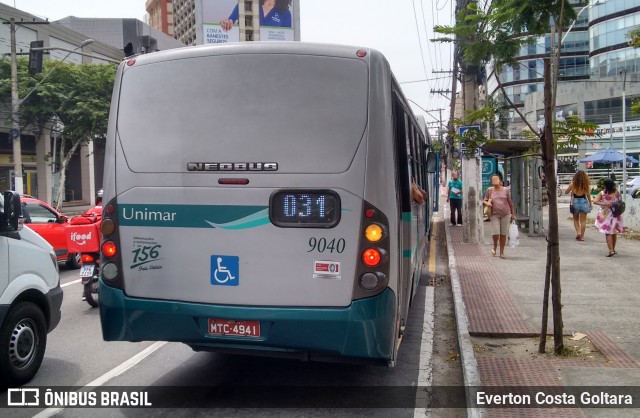 Unimar Transportes 9040 na cidade de Vitória, Espírito Santo, Brasil, por Everton Costa Goltara. Número da foto: #7358728.
