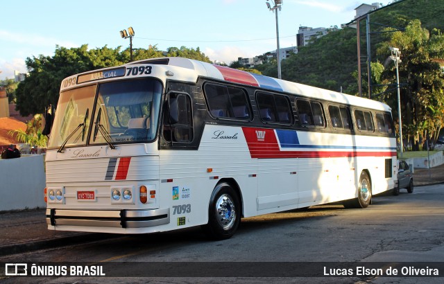 Lassala Transportes e Turismo 7093 na cidade de Poços de Caldas, Minas Gerais, Brasil, por Lucas Elson de Oliveira. Número da foto: #7360018.