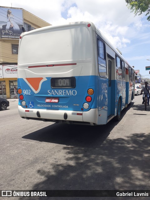 Viação Sanremo 902 na cidade de Vila Velha, Espírito Santo, Brasil, por Gabriel Lavnis. Número da foto: #7358973.