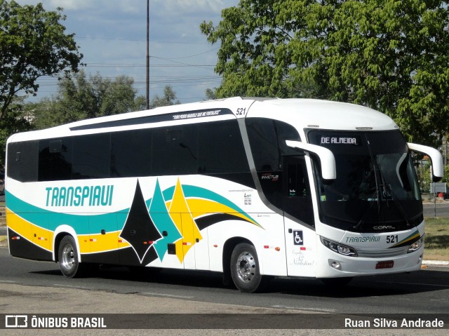 Viação Transpiauí 521 na cidade de Teresina, Piauí, Brasil, por Ruan Silva Andrade. Número da foto: #7361850.