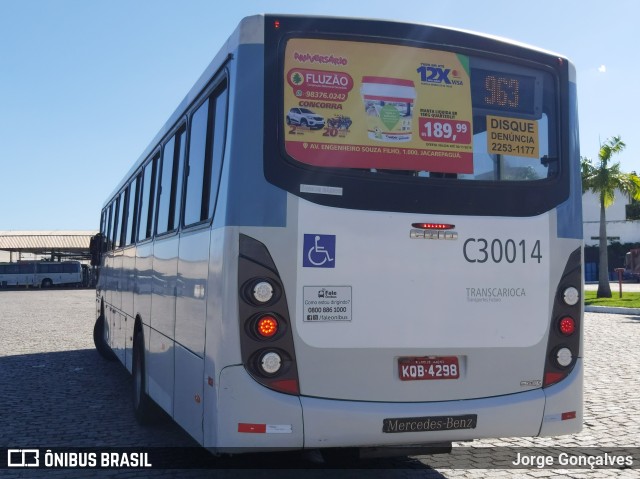 Transportes Futuro C30014 na cidade de Rio de Janeiro, Rio de Janeiro, Brasil, por Jorge Gonçalves. Número da foto: #7363297.