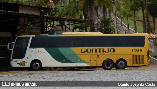 Empresa Gontijo de Transportes 11785 na cidade de Camanducaia, Minas Gerais, Brasil, por Danilo Danibus. ID da foto: 7362369.