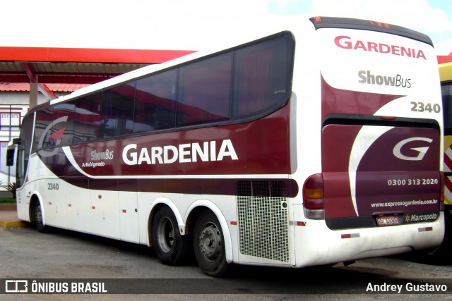 Expresso Gardenia 2340 na cidade de Ribeirão Vermelho, Minas Gerais, Brasil, por Andrey Gustavo. Número da foto: #7362196.