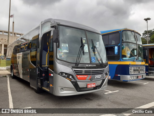 Viação Osasco 21521 na cidade de São Paulo, São Paulo, Brasil, por Cecilio Cais. Número da foto: #7362998.