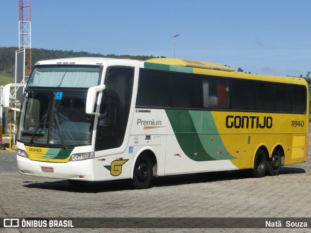 Empresa Gontijo de Transportes 11940 na cidade de João Monlevade, Minas Gerais, Brasil, por Natã  Souza. ID da foto: 7364689.