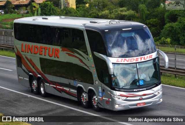 Lindetur - Empresa de Transportes Rodoviarios Lindermann 0377 na cidade de Santa Isabel, São Paulo, Brasil, por Rudnei Aparecido da Silva. Número da foto: #7364080.