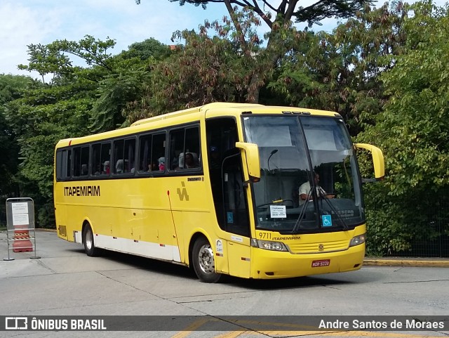 Viação Itapemirim 9711 na cidade de São Paulo, São Paulo, Brasil, por Andre Santos de Moraes. ID da foto: 7363770.