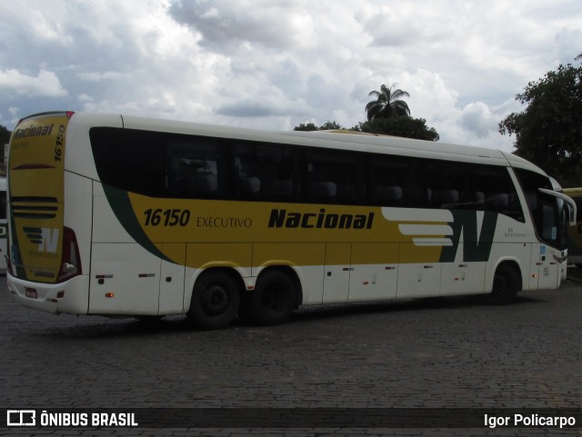 Viação Nacional 16150 na cidade de Belo Horizonte, Minas Gerais, Brasil, por Igor Policarpo. ID da foto: 7364455.