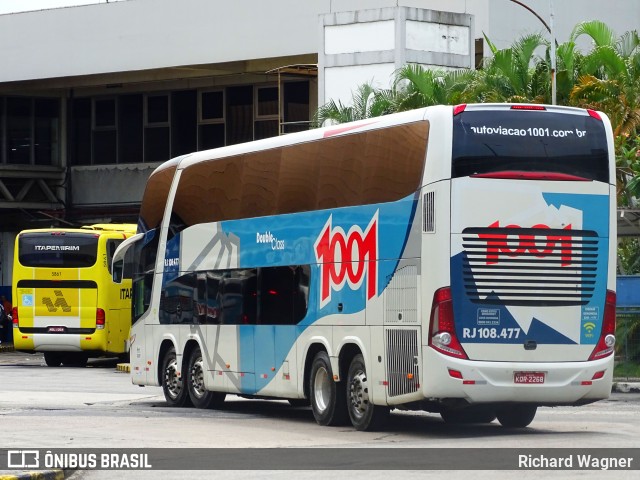 Auto Viação 1001 RJ 108.477 na cidade de Rio de Janeiro, Rio de Janeiro, Brasil, por Richard Wagner. Número da foto: #7362696.