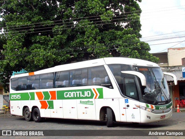 Empresa Gontijo de Transportes 21515 na cidade de Pirapora, Minas Gerais, Brasil, por Andrew Campos. Número da foto: #7364738.