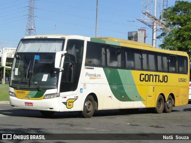 Empresa Gontijo de Transportes 12580 na cidade de Vitória, Espírito Santo, Brasil, por Natã  Souza. ID da foto: 7364672.