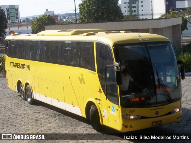 Viação Itapemirim 8801 na cidade de Campina Grande, Paraíba, Brasil, por Isaías  Silva Medeiros Martins. Número da foto: #7363889.