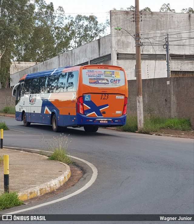 CMT - Consórcio Metropolitano Transportes 123 na cidade de Cuiabá, Mato Grosso, Brasil, por Wagner Junior. Número da foto: #7363343.