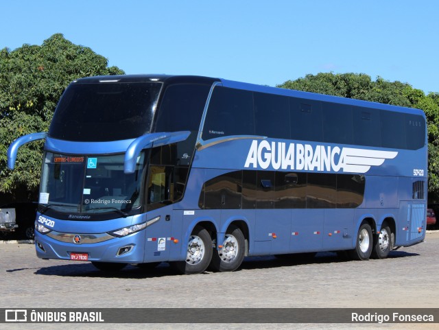 Viação Águia Branca 50420 na cidade de Vitória da Conquista, Bahia, Brasil, por Rodrigo Fonseca. Número da foto: #7363904.