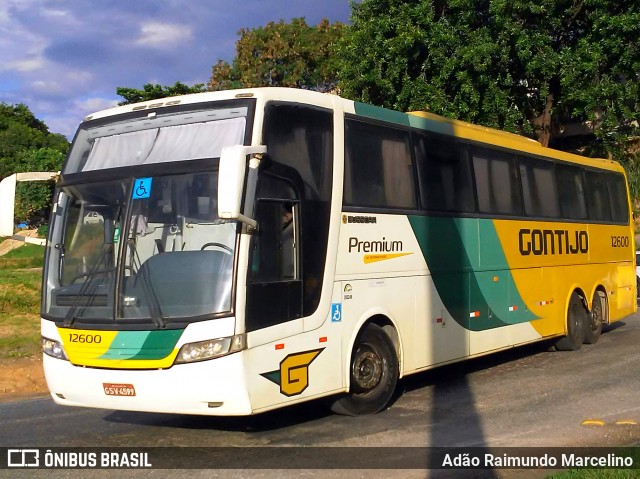 Empresa Gontijo de Transportes 12600 na cidade de Belo Horizonte, Minas Gerais, Brasil, por Adão Raimundo Marcelino. ID da foto: 7364411.