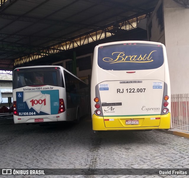 Brasil SA Transporte e Turismo RJ 122.007 na cidade de Nova Friburgo, Rio de Janeiro, Brasil, por David Freitas. ID da foto: 7361724.