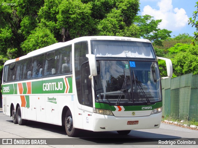 Empresa Gontijo de Transportes 21195 na cidade de São Paulo, São Paulo, Brasil, por Rodrigo Coimbra. ID da foto: 7362060.