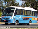 Alfa Luz Viação Transportes 3545 na cidade de Brasília, Distrito Federal, Brasil, por Kelvin Silva Caovila Santos. Número da foto: #:id.