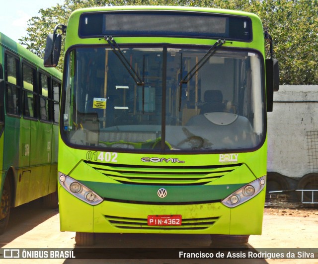 Viação Piauiense 01402 na cidade de Teresina, Piauí, Brasil, por Francisco de Assis Rodrigues da Silva. Número da foto: #7365648.