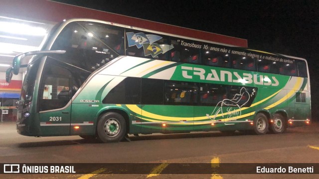 Transbuss 2031 na cidade de Cascavel, Paraná, Brasil, por Eduardo Benetti . ID da foto: 7366291.