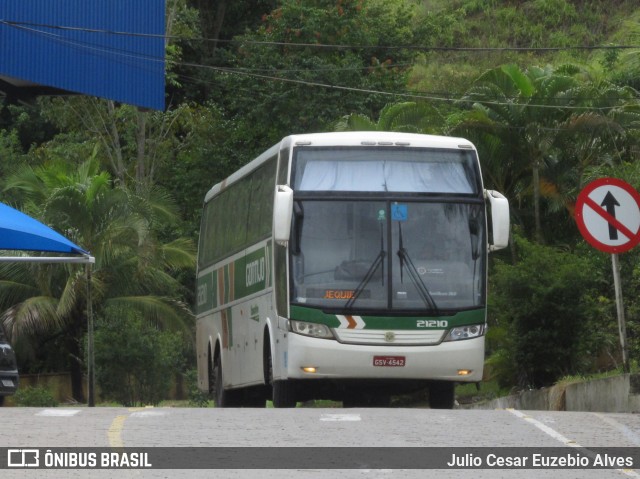 Empresa Gontijo de Transportes 21210 na cidade de Paraíba do Sul, Rio de Janeiro, Brasil, por Julio Cesar Euzebio Alves. ID da foto: 7367144.