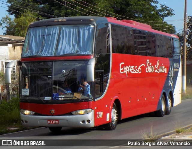 Expresso São Luiz 7300 na cidade de Cuiabá, Mato Grosso, Brasil, por Paulo Sergio Alves Venancio. Número da foto: #7366286.