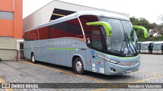 Viação Garcia 82045 na cidade de São Paulo, São Paulo, Brasil, por Vanderci Valentim. ID da foto: 7367450.