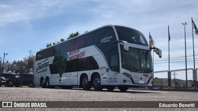Eucatur - Empresa União Cascavel de Transportes e Turismo 5540 na cidade de Cascavel, Paraná, Brasil, por Eduardo Benetti . Número da foto: #7366287.