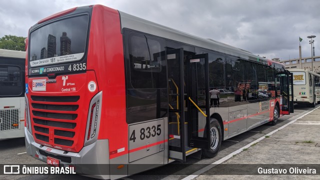 Express Transportes Urbanos Ltda 4 8335 na cidade de São Paulo, São Paulo, Brasil, por Gustavo Oliveira. Número da foto: #7365723.