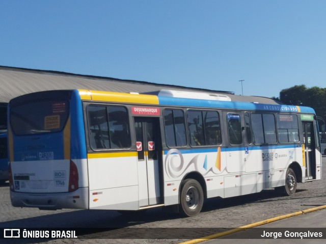 Transportes Barra D13003 na cidade de Rio de Janeiro, Rio de Janeiro, Brasil, por Jorge Gonçalves. ID da foto: 7368155.