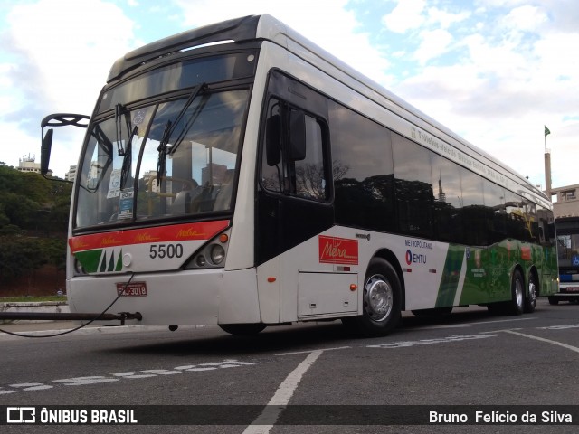 Metra - Sistema Metropolitano de Transporte 5500 na cidade de São Paulo, São Paulo, Brasil, por Bruno  Felício da Silva. Número da foto: #7365427.