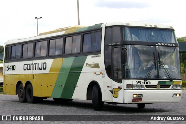 Empresa Gontijo de Transportes 15410 na cidade de Perdões, Minas Gerais, Brasil, por Andrey Gustavo. ID da foto: 7369638.