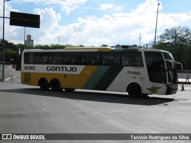 Empresa Gontijo de Transportes 12115 na cidade de Belo Horizonte, Minas Gerais, Brasil, por Tarcisio Rodrigues da Silva. Número da foto: #7370388.