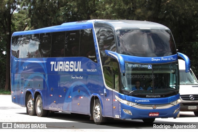 Turissul Catarinense Turismo 12015 na cidade de Conselheiro Lafaiete, Minas Gerais, Brasil, por Rodrigo  Aparecido. ID da foto: 7369689.