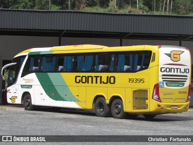 Empresa Gontijo de Transportes 19395 na cidade de Manhuaçu, Minas Gerais, Brasil, por Christian  Fortunato. Número da foto: #7370721.