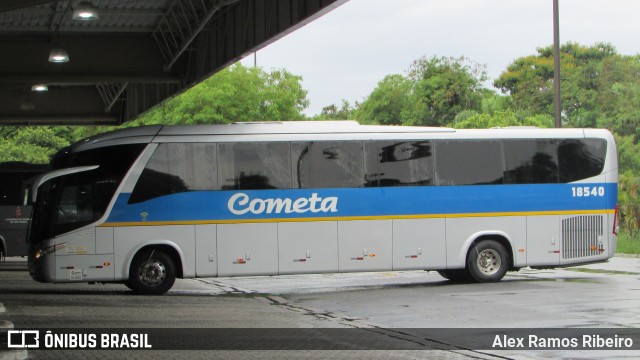 Viação Cometa 18540 na cidade de Taubaté, São Paulo, Brasil, por Alex Ramos Ribeiro. Número da foto: #7370132.