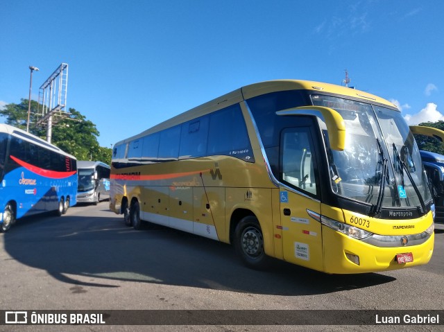 Viação Itapemirim 60073 na cidade de Vitória, Espírito Santo, Brasil, por Luan Gabriel. Número da foto: #7369358.