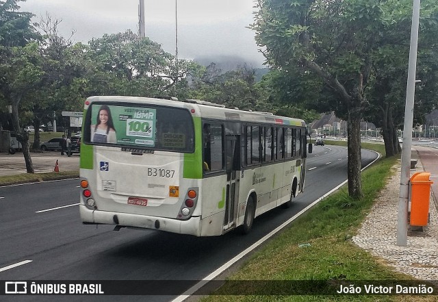 Viação VG B31087 na cidade de Rio de Janeiro, Rio de Janeiro, Brasil, por João Victor Damião. ID da foto: 7369846.