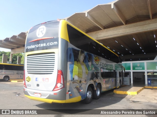 RodeRotas - Rotas de Viação do Triângulo 1201 na cidade de Araguari, Minas Gerais, Brasil, por Alessandro Pereira dos Santos. ID da foto: 7368796.