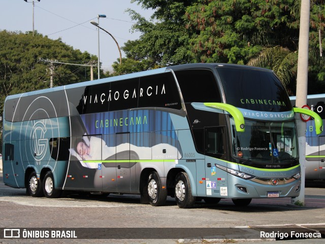 Viação Garcia 86005 na cidade de São Paulo, São Paulo, Brasil, por Rodrigo Fonseca. ID da foto: 7371260.