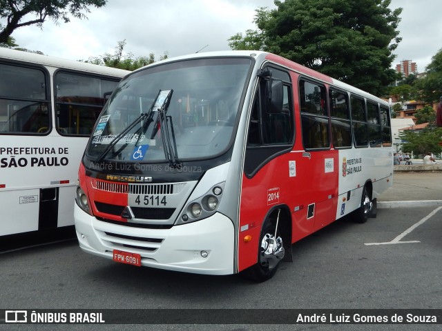 Allibus Transportes 4 5114 na cidade de São Paulo, São Paulo, Brasil, por André Luiz Gomes de Souza. ID da foto: 7370663.