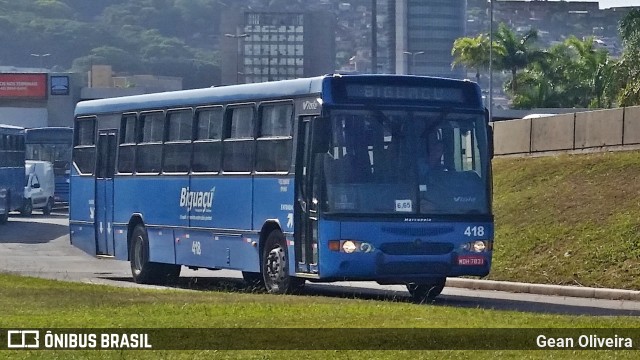 Biguaçu Transportes Coletivos Administração e Participação 418 na cidade de Florianópolis, Santa Catarina, Brasil, por Gean Oliveira. Número da foto: #7370338.