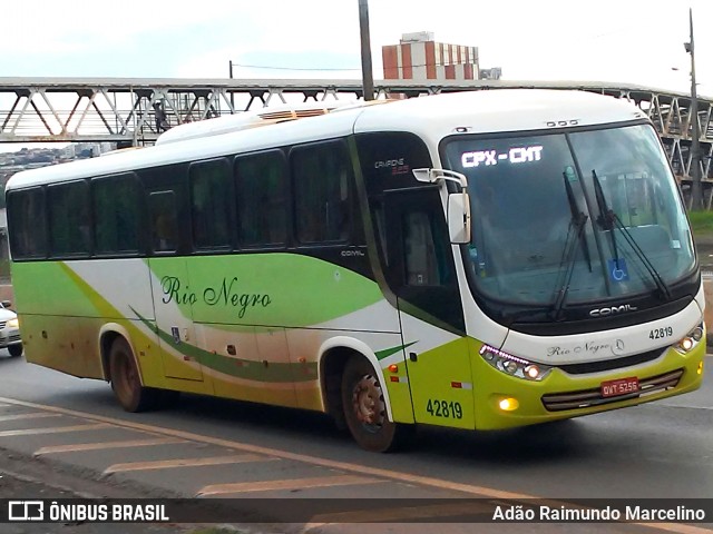 Rio Negro Fretamento e Turismo 42819 na cidade de Belo Horizonte, Minas Gerais, Brasil, por Adão Raimundo Marcelino. Número da foto: #7373928.