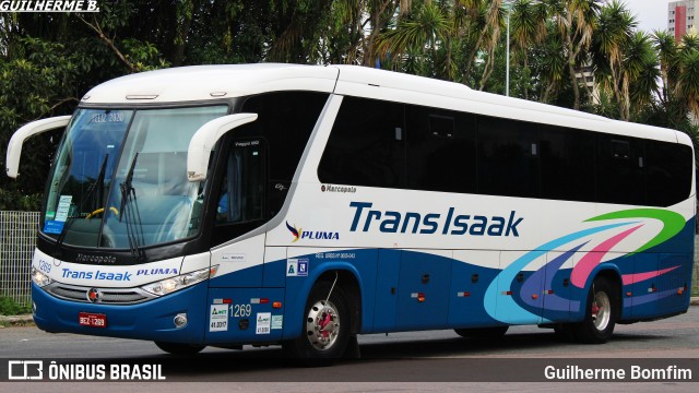 Trans Isaak Turismo 1269 na cidade de Curitiba, Paraná, Brasil, por Guilherme Bomfim. Número da foto: #7372393.