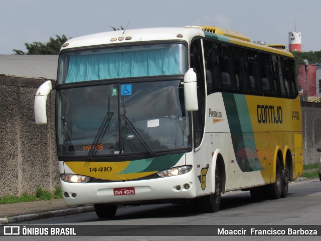 Empresa Gontijo de Transportes 14410 na cidade de São Paulo, São Paulo, Brasil, por Moaccir  Francisco Barboza. ID da foto: 7372729.