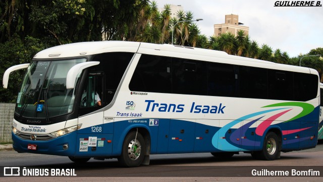 Trans Isaak Turismo 1268 na cidade de Curitiba, Paraná, Brasil, por Guilherme Bomfim. ID da foto: 7372292.