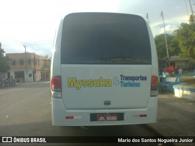 Myssuka Transporte e Turismo 8086 na cidade de Tobias Barreto, Sergipe, Brasil, por Mario dos Santos Nogueira Junior. ID da foto: 7373933.