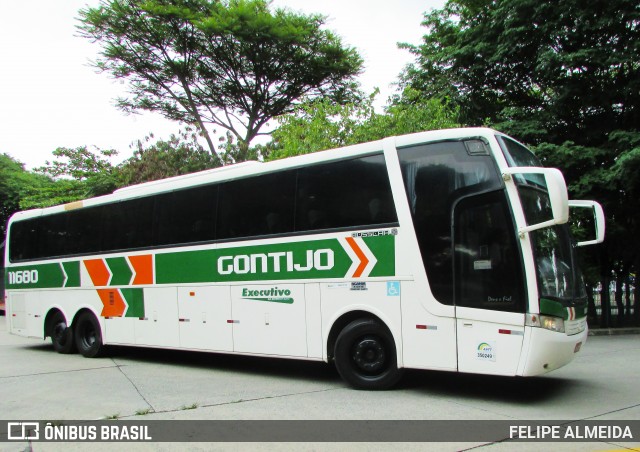 Empresa Gontijo de Transportes 11680 na cidade de São Paulo, São Paulo, Brasil, por FELIPE ALMEIDA. ID da foto: 7371617.