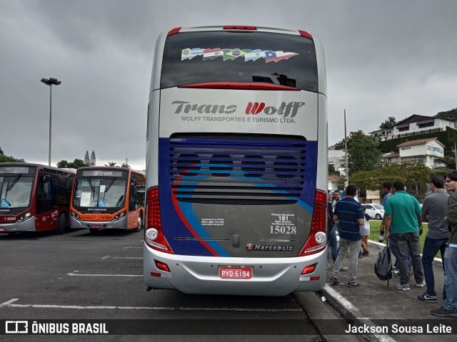 Trans Wolff Transportes e Turismo 15028 na cidade de São Paulo, São Paulo, Brasil, por Jackson Sousa Leite. ID da foto: 7372476.